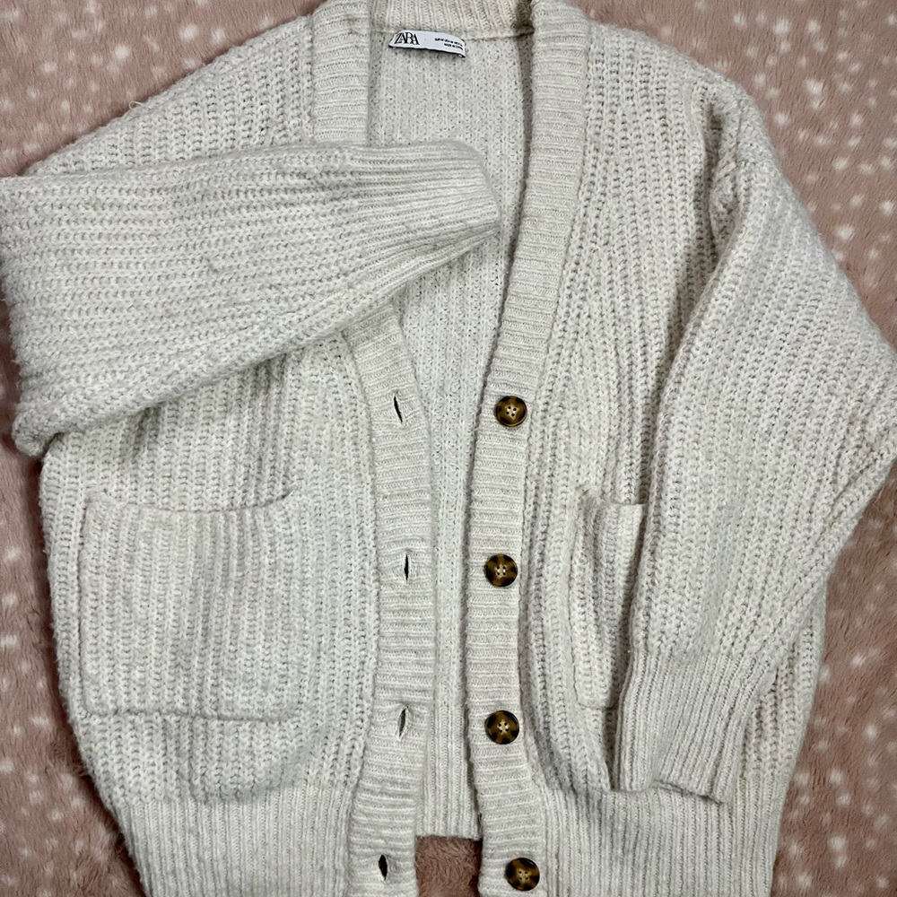 ZARA knit cardigan